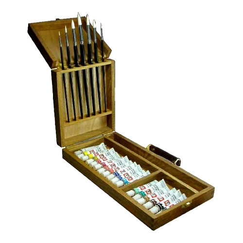 Utensilienkoffer Ulmenholz Größe: 33 x 16 x 5 cm