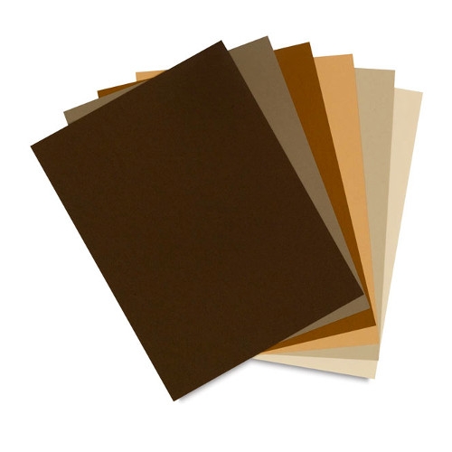 CANSON® Mi-Teintes® Pastellblock 24x32cm | Erdtöne