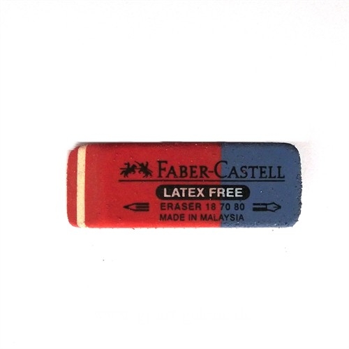 Radierer LATEX-FREE Tinte/Blei von  FaberCastell