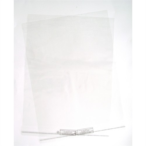 transparente Folientüten mit Selbstklebeverschluß 450x350mm