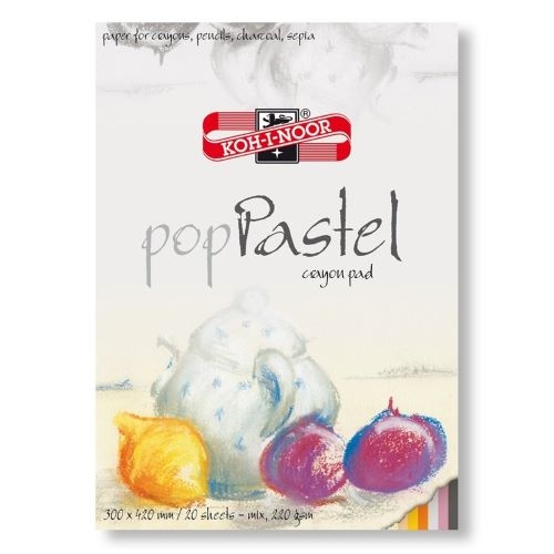 pop-Pastel Block A4 5-farbig