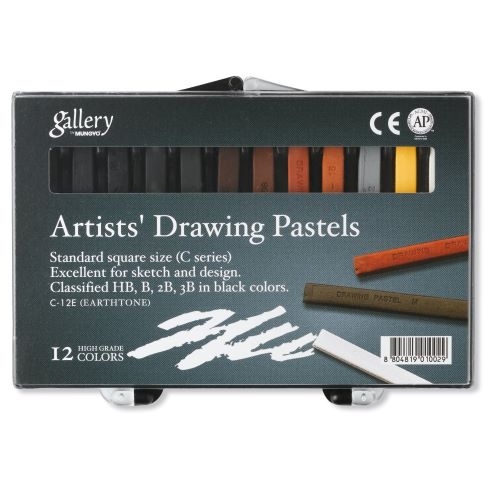 GALLERY Handemade Pastellkreide | 12er Set Erdtöne